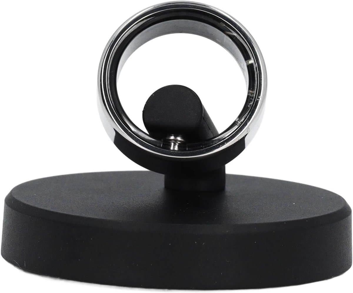 Slimme Ring - Fitness Tracker - Sporten en Slaap - IP68 Waterdicht - Maat 10 - Zilver
