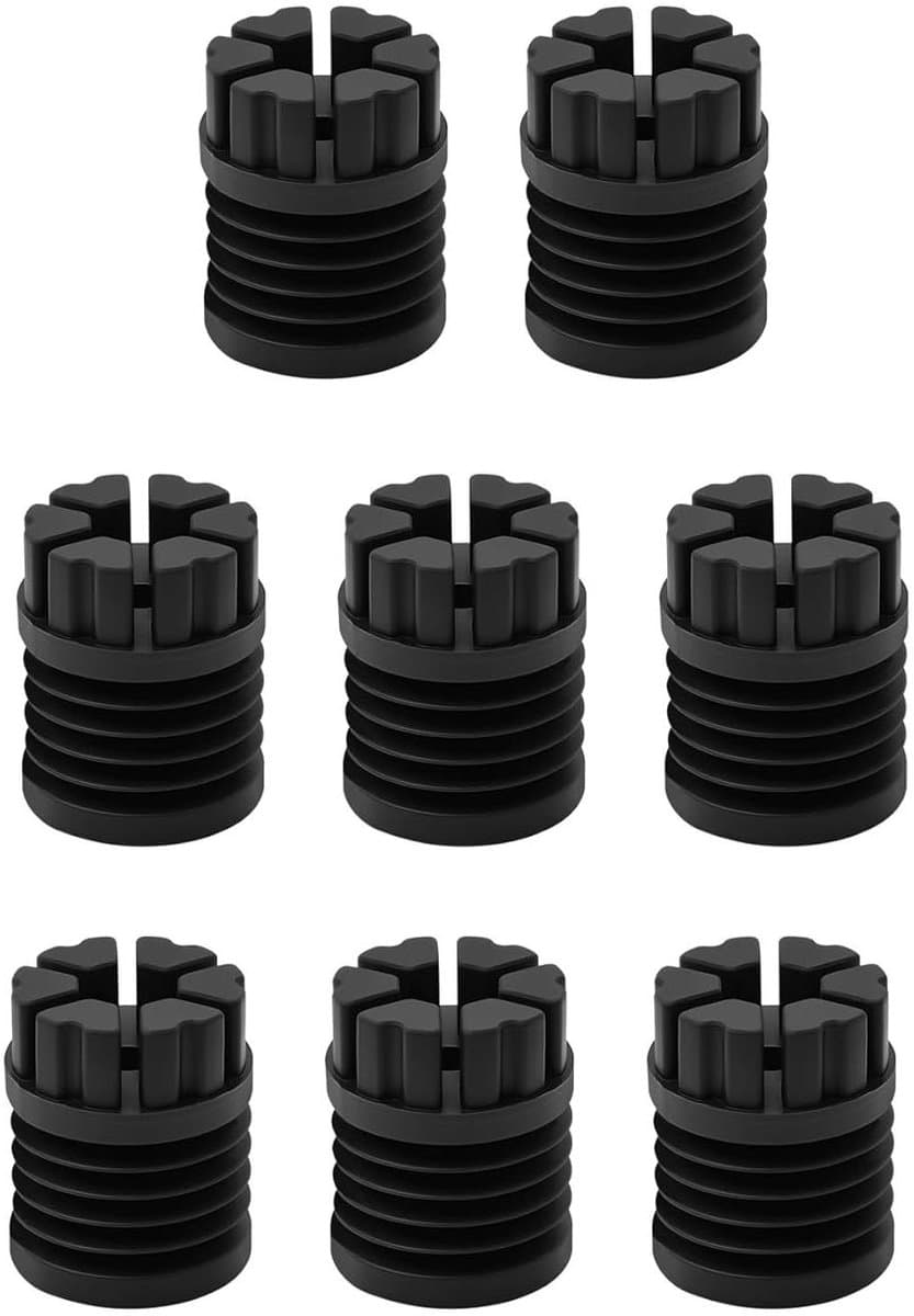 Anti-vibratievoeten - Vibratiepads - 3D Printer Stabiliseren - Geluidsreductie - 8 stuks - Zwart