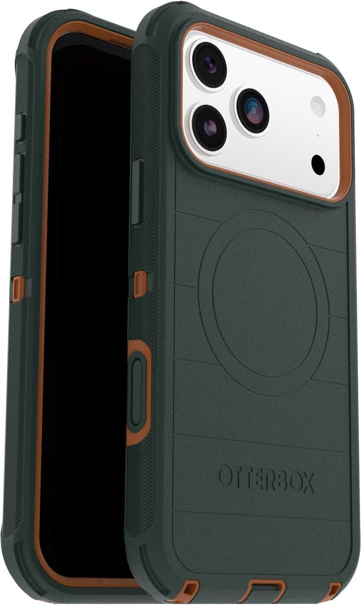 Otterbox Defender Pro iPhone 17 Pro Max Back Cover met MagSafe Magneet Groen