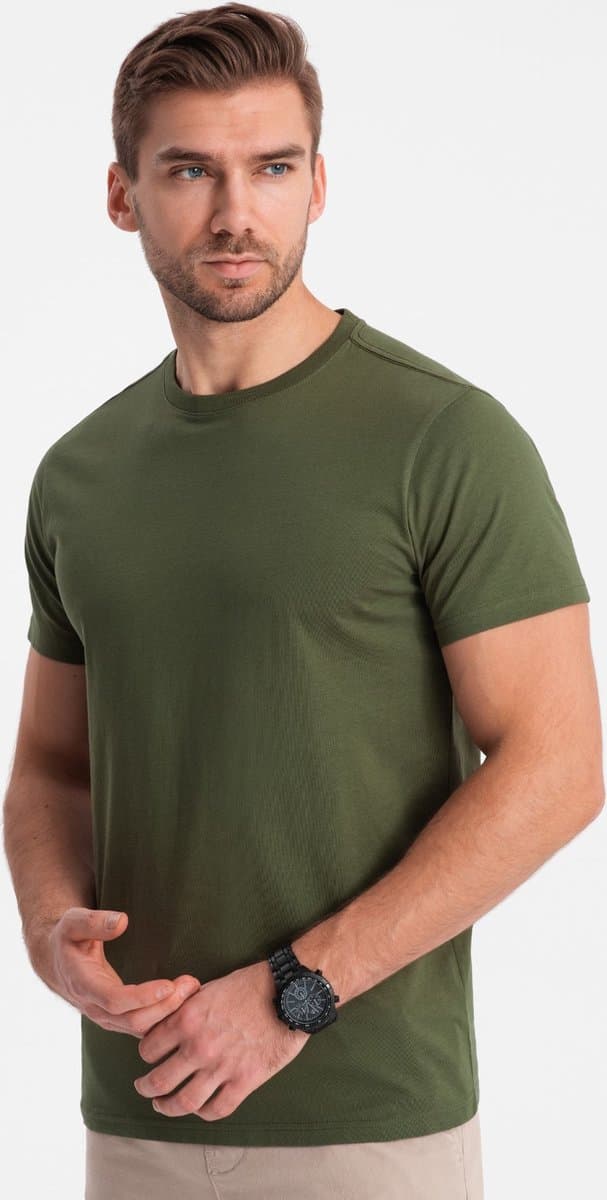 Ombre - Savanna - T-Shirt Heren - Groen - Modaitalia