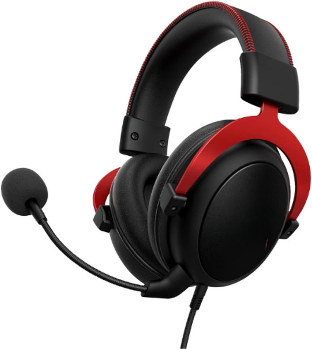 Gamingheadset – USB – 7.1 Virtueel Surroundgeluid – Audiobedieningskast – Rood/Zwart