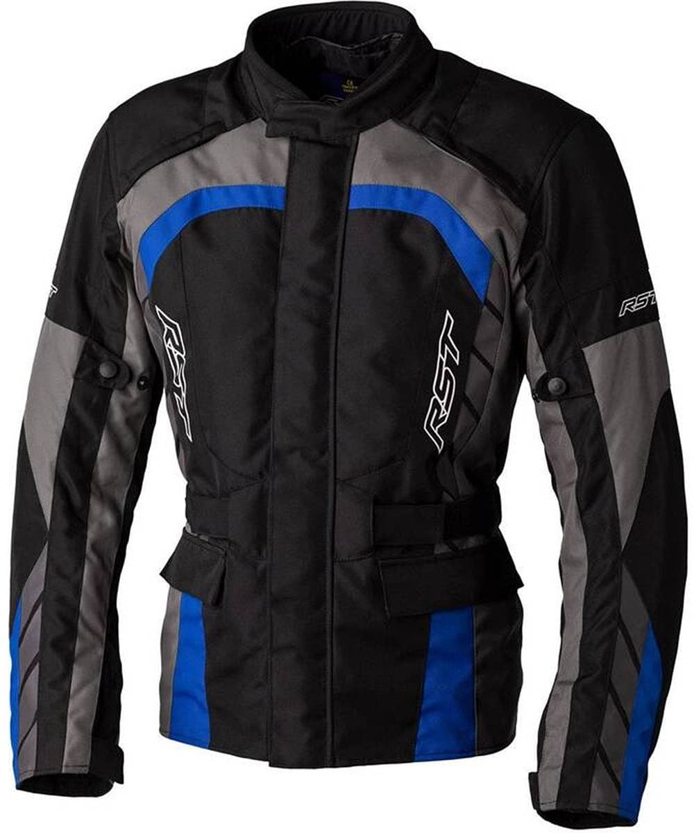 RST Alpha 5 Jas Zwart Grijs Blauw - Maat 42 - Jas