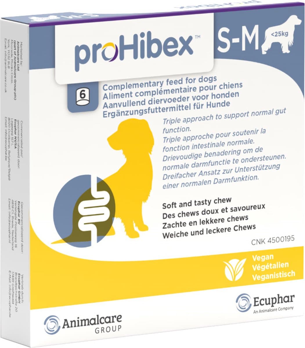 ProHibex S-M - 6 chews