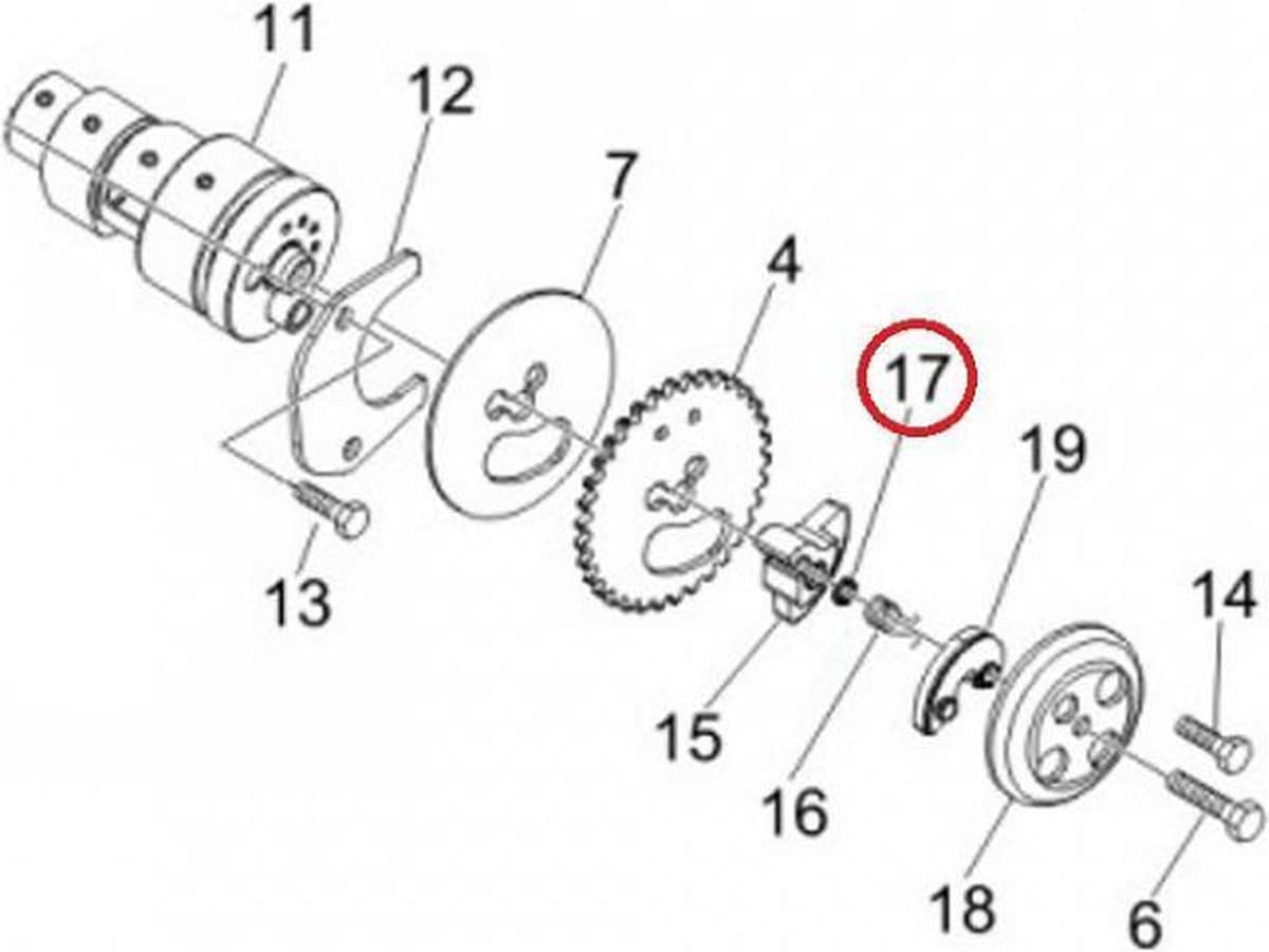 originele motorafdichting voor gilera 250 nexus scooter 2006 tot 2008 487833 nieuw