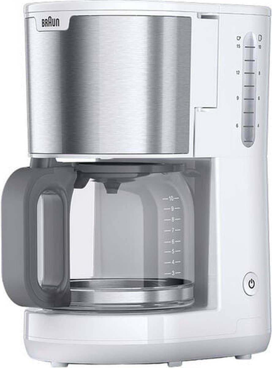 Braun PurShine, Koffiezetapparaat, KF1500WH, Wit