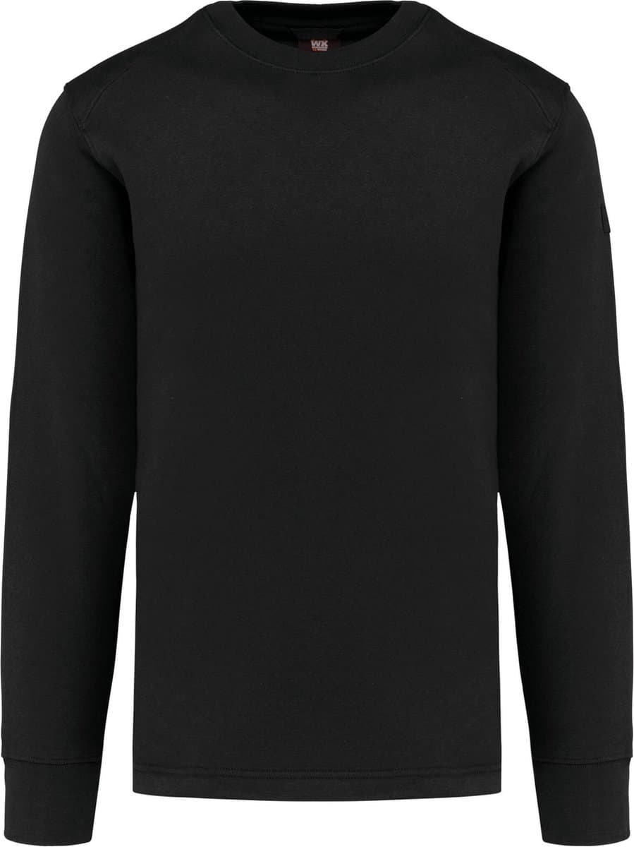WK. Designed To Work Sweater ingezette mouwen WK4001 - Black - XS