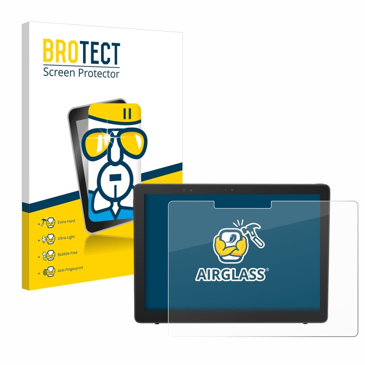 Screenprotector voor Dell Latitude 5290 2-in-1 Beschermglas transparant