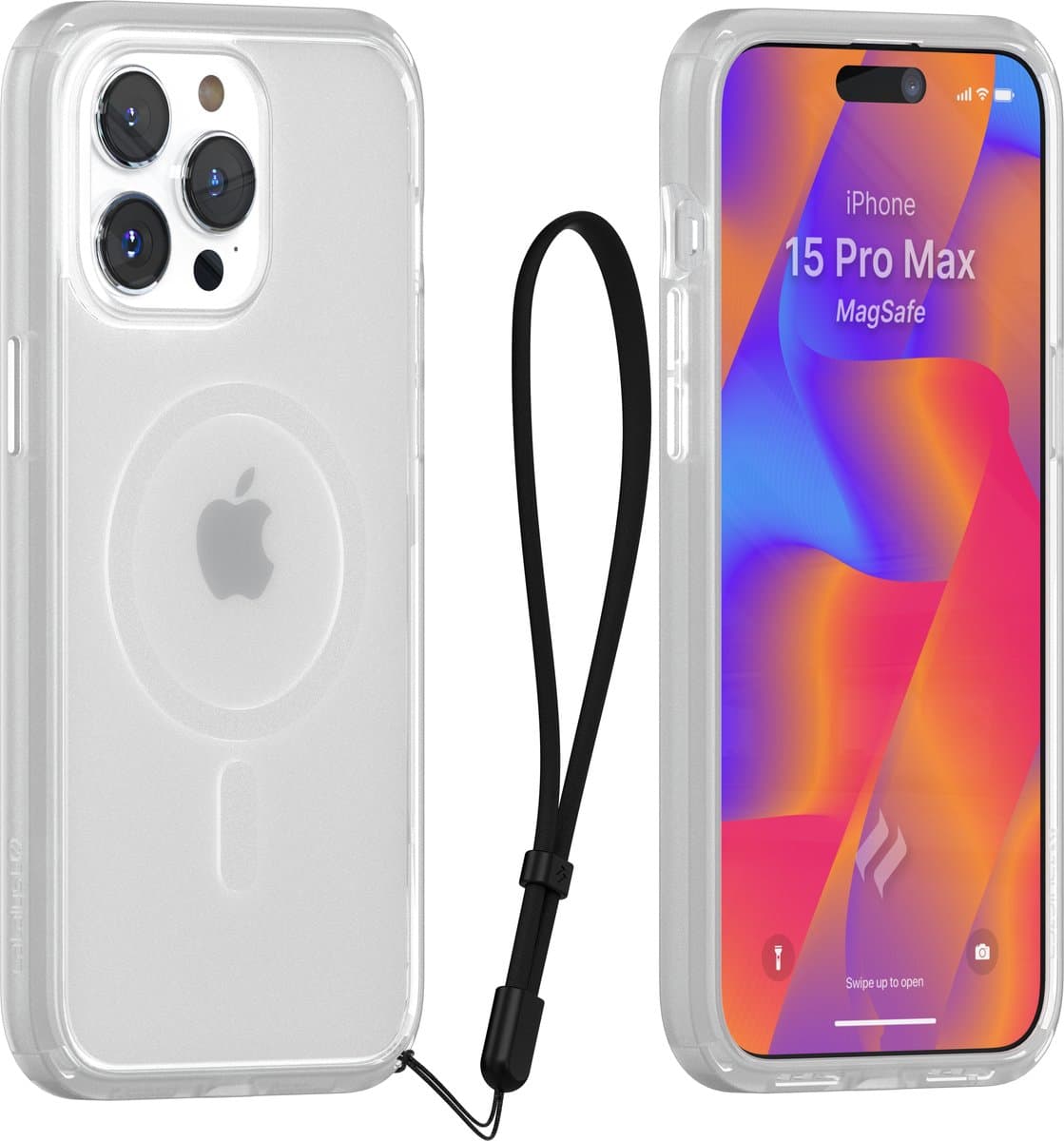 Catalyst Influence Case Apple iPhone 15 Pro Max MagSafe Compatible Clear