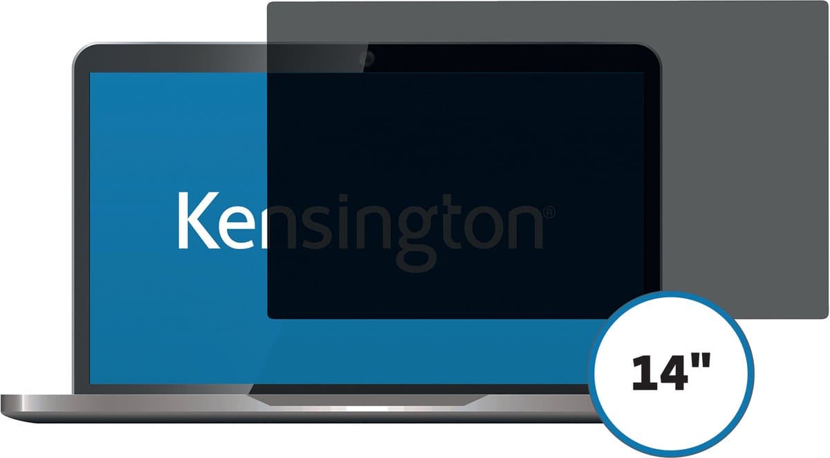 Kensington 2-way Removable Privacy Screen Filter voor 14" Laptops 16:9