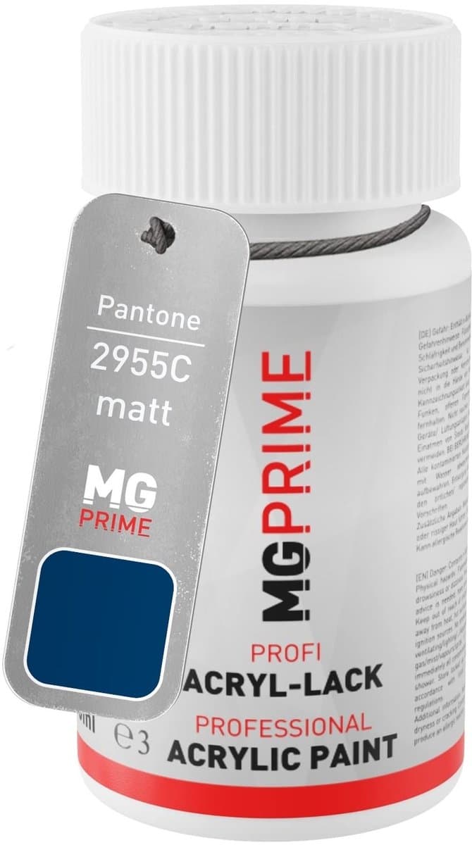 Pantone 2955C Blauw Touch-up Stick - 50 ml Sneldrogend