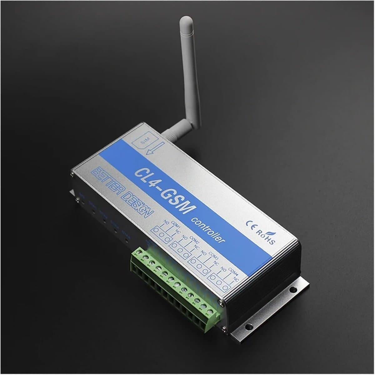 GSM schakelaar - App controller - Apparaten bedienen - Met temperatuursensor - 4 relais - Kit3