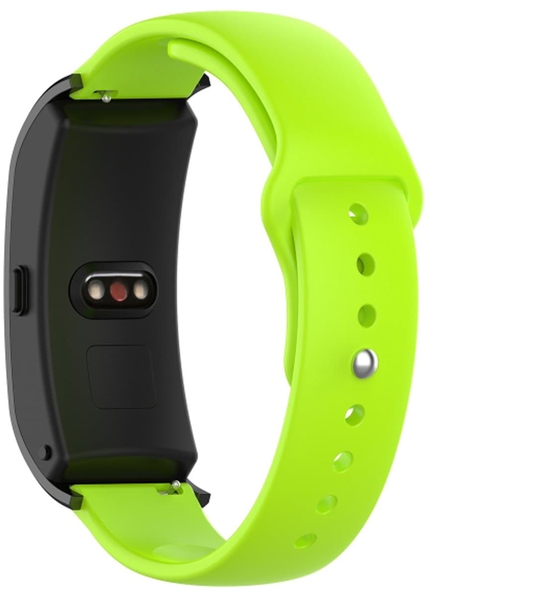 Voor Garmin Vivomove 3s / 4s 18 mm SLR Fashion siliconen band, maat: kleine code (limoengroen)