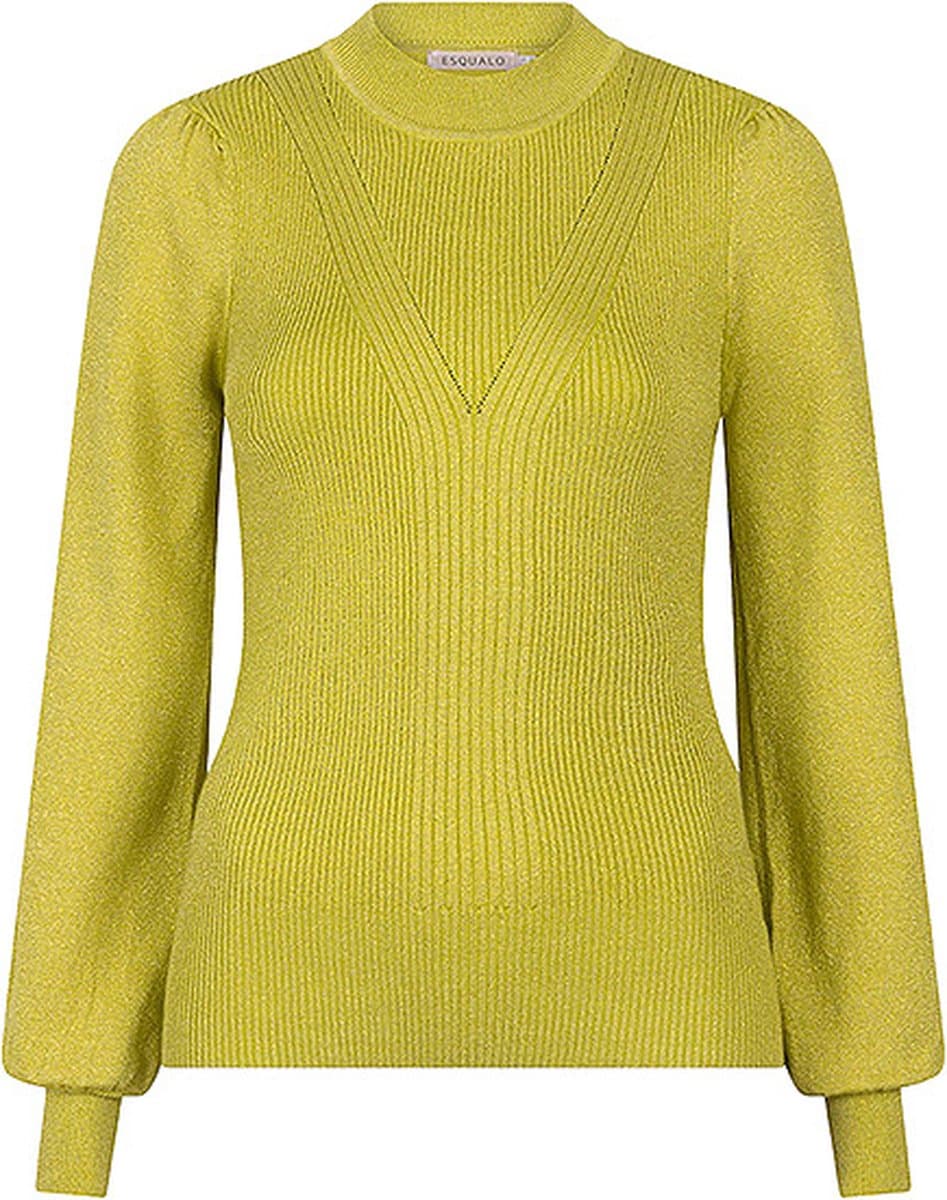Esqualo sweater F24-31501 - Matcha Green