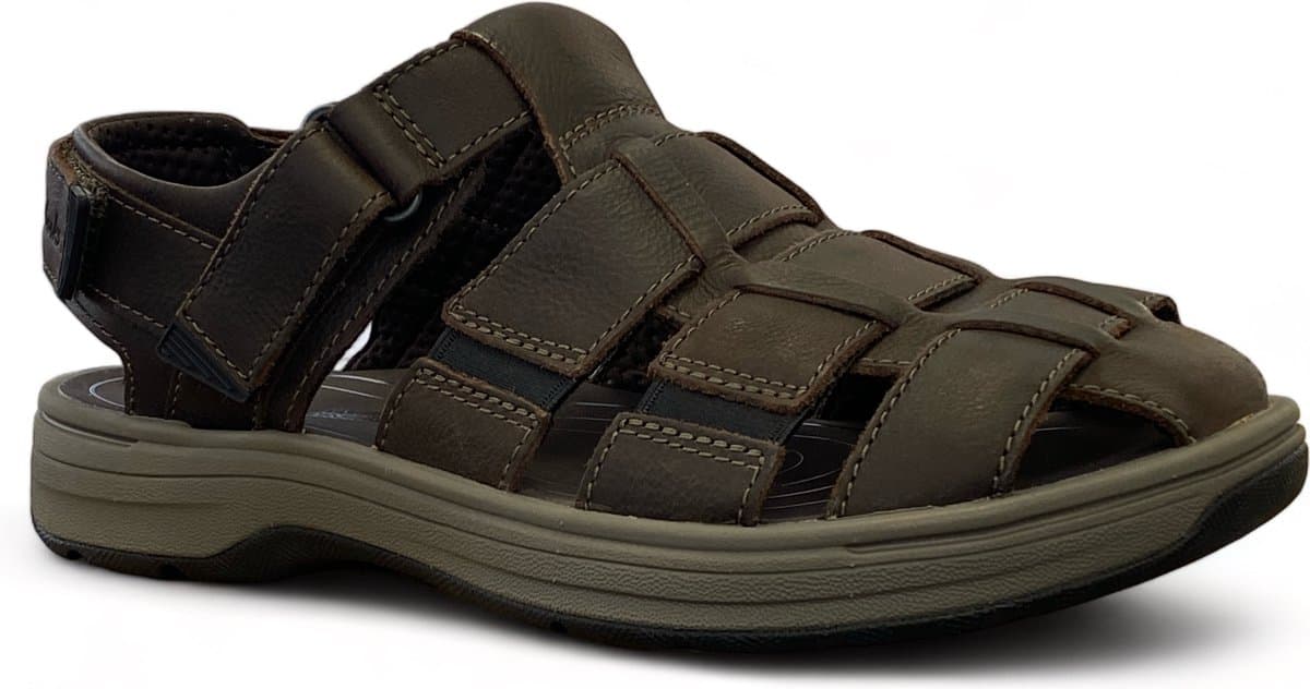 Clarks Shoes Saltway Cove Sandalen Bruin EU 41 Man