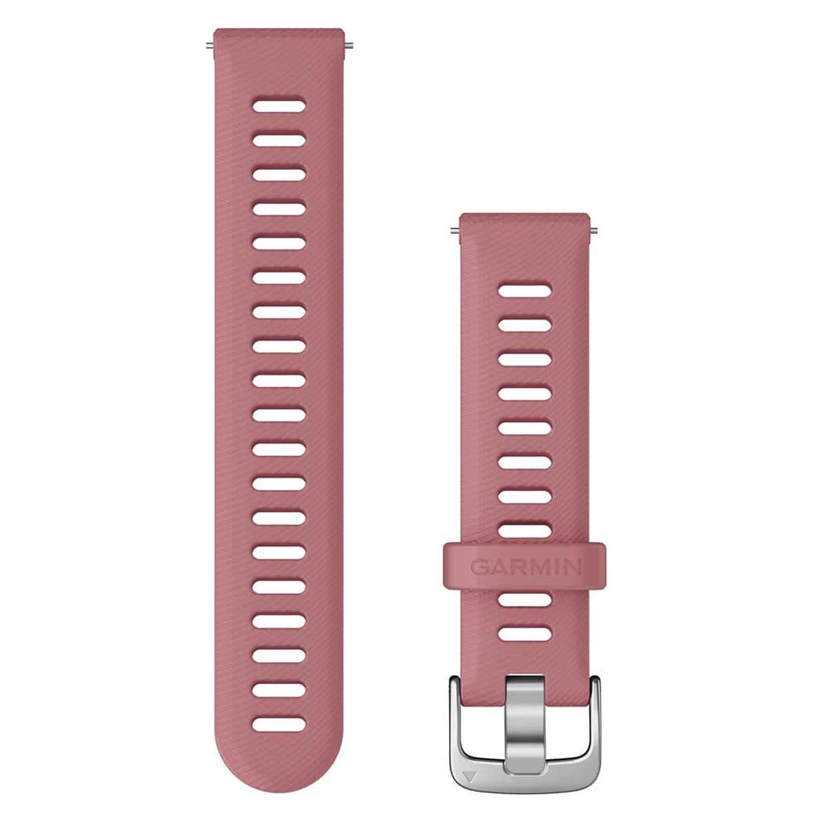 Snelle horlogeband met zilveren sluiting Garmin 18 mm