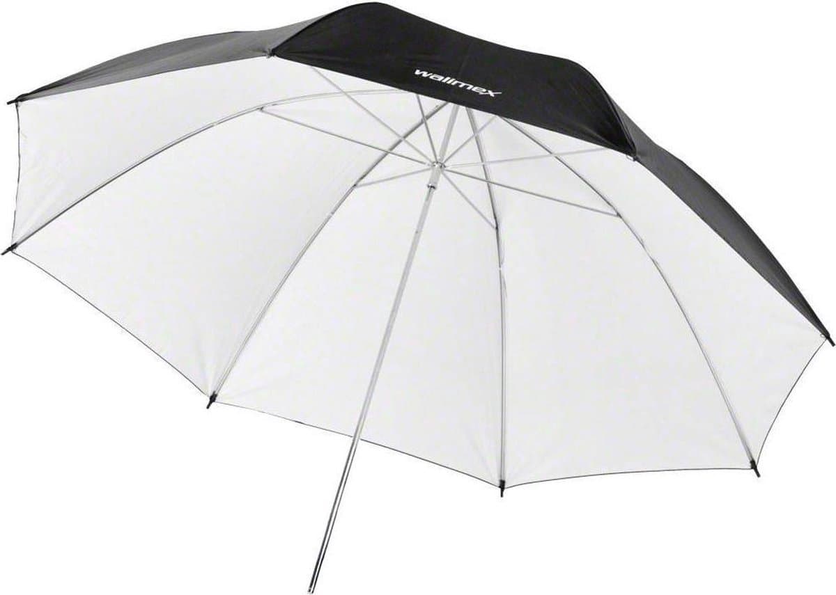 walimex pro Reflectie Paraplu zwart/wit 84cm.