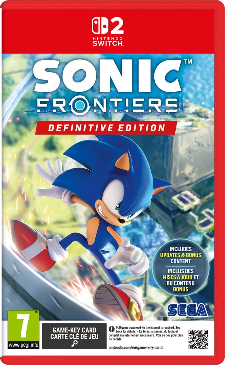Sonic Frontiers Definitive Edition - Nintendo Switch 2