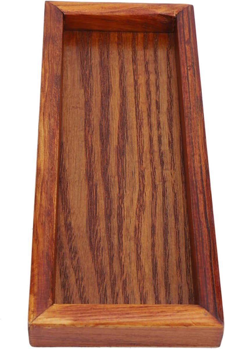 Serveerschalen Bamboe - Houten Bakjes - Ontbijt Serveren - Met Handgrepen - 20 x 8 cm - Natuurlijk Hout