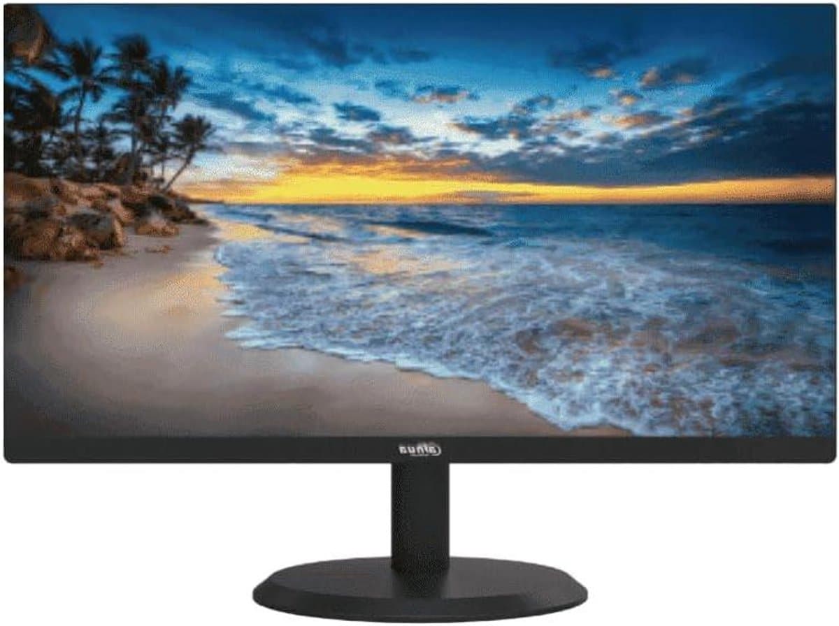 LCD Monitor - Scherm Computer - Kantoor Werk - Full HD Resolutie - 22 inch - Zwart