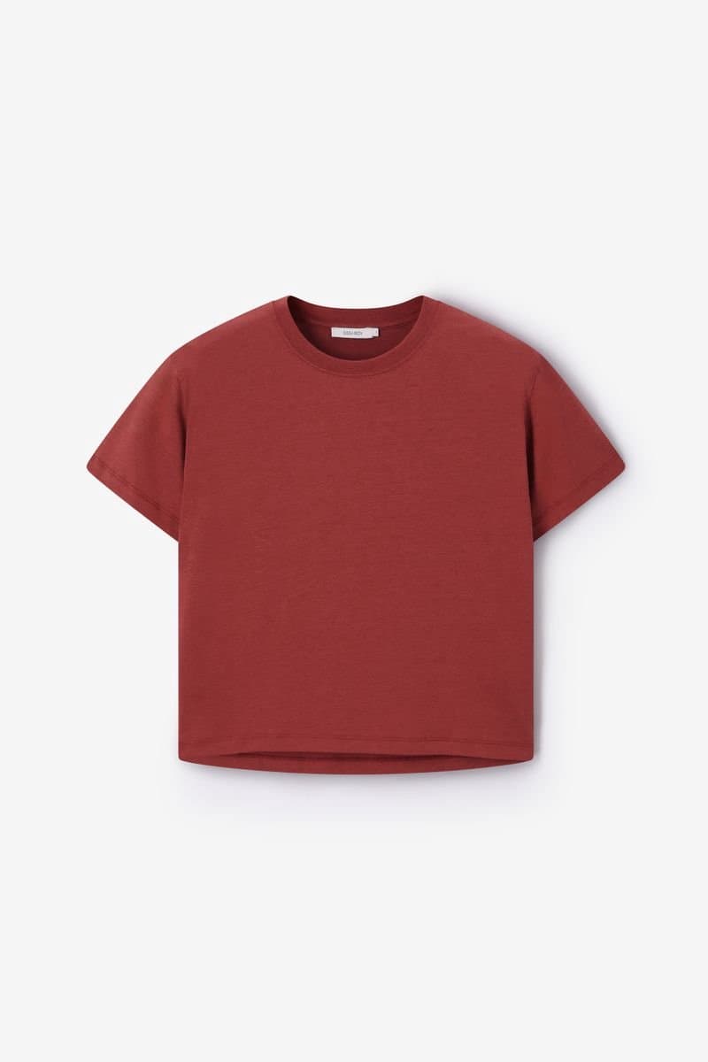 Sissy-Boy - Donkerrood T-shirt
