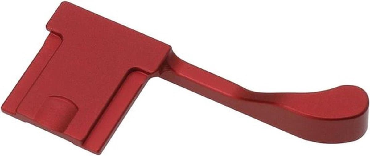 Camera Handgreep - Compatibel - Rood - Metalen Hot Shoe Duim Omhoog Rust Handgreep - Handgreep - X-E4 X100F X100V XPro2 XPro3 DSLR - Aluminium Legering.