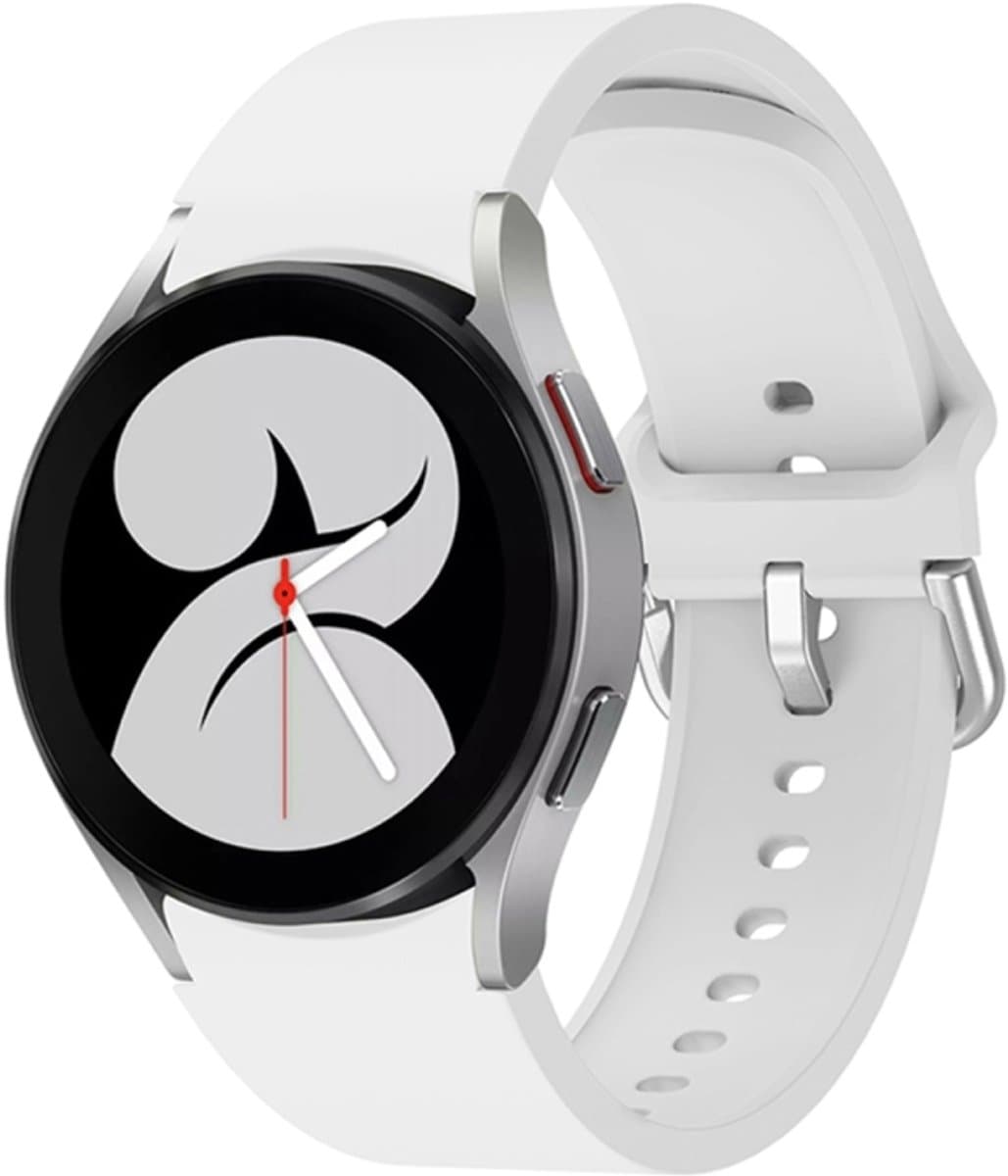 Voor Samsung Galaxy Watch 5 40 mm / 44 mm / 5 Pro 45 mm universele siliconen kleurrijke gesp horlogeband (wit)