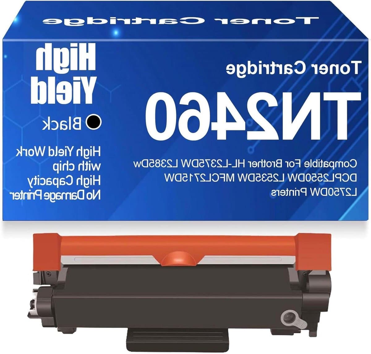 Tonercartridge Hoge Capaciteit - Zwarte Toner - Documenten Printen - Stabiele Afdrukkwaliteit - 3000 Pagina's - Zwart