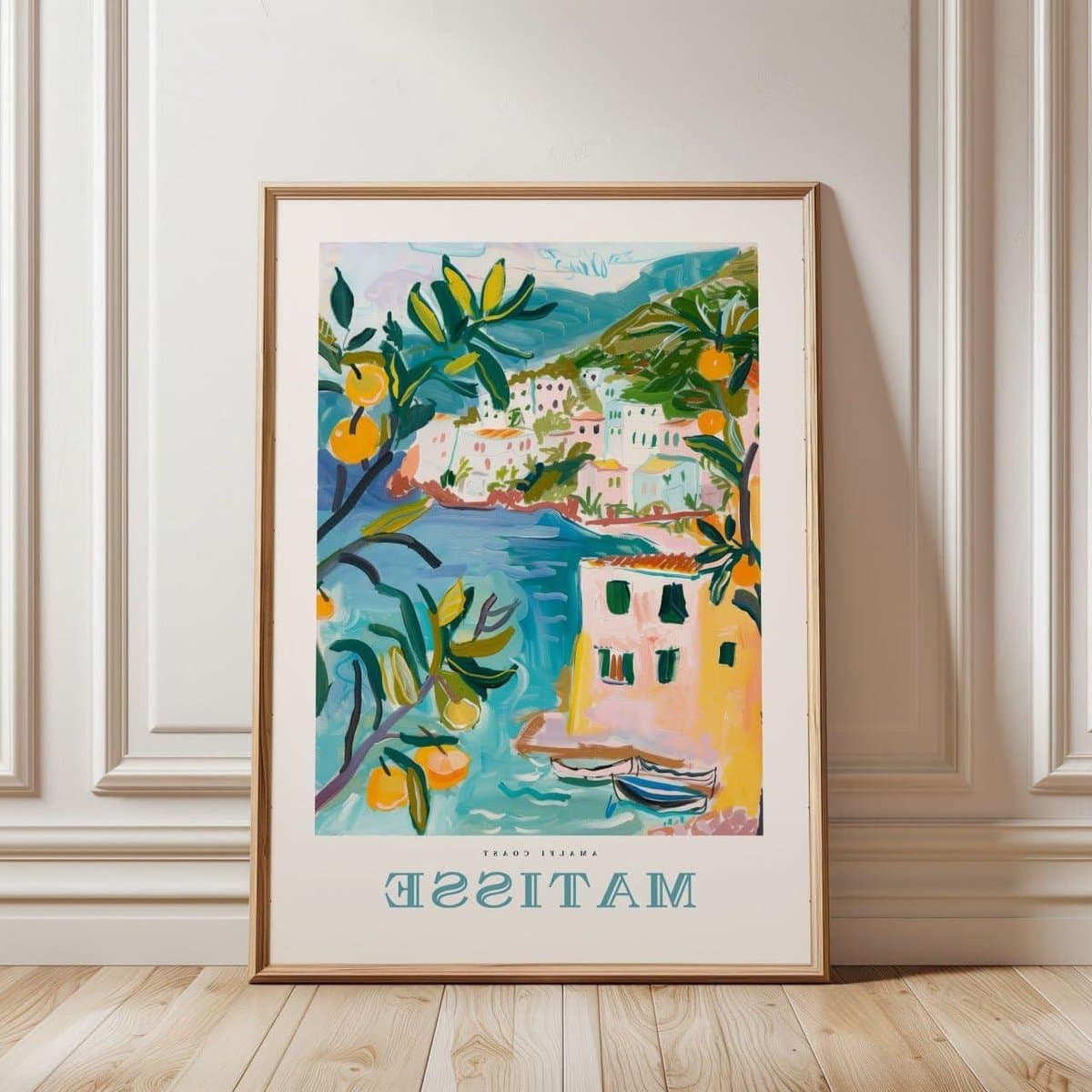 Henri Matisse Kunstprint - Poster Muurdecoratie - Woonkamer Verfraaien - Reproductie Beroemde Kunstenaar - 40 x 60 cm - Meerdere Kleuren