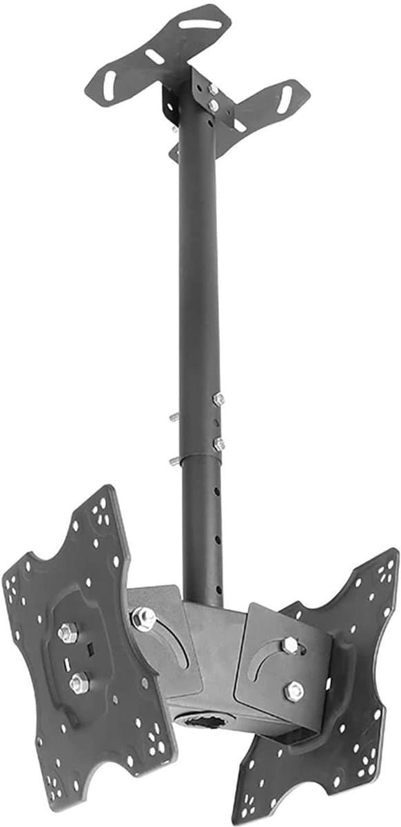 TV Beugel - TV Standaard - Ruimte Besparen - Kantelbaar en Draaibaar - 20-32 Inch - Zwart