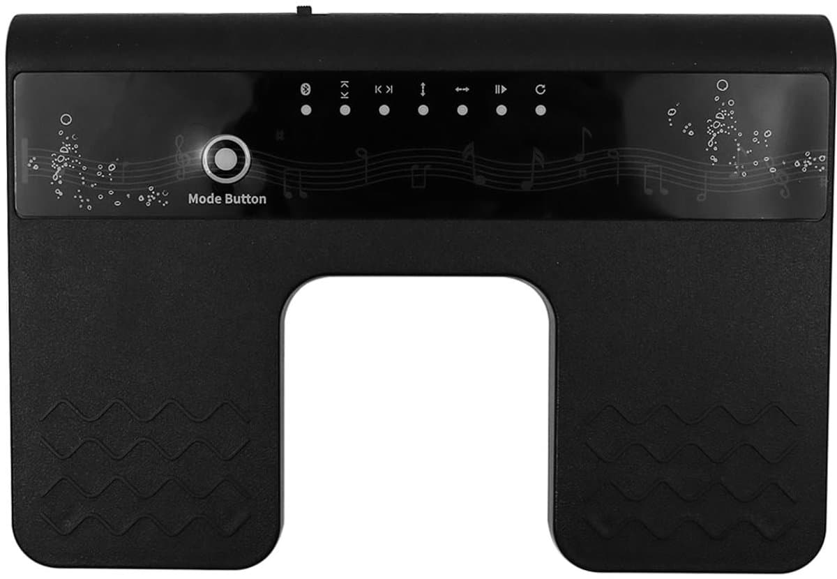 Allecto - Bluetooth Page Turner Pedaal - Oplaadbaar en Draadloos - Stille Voetpedaal voor Tablets en Smartphones - Geschikt voor Muziek Oefenen en ...