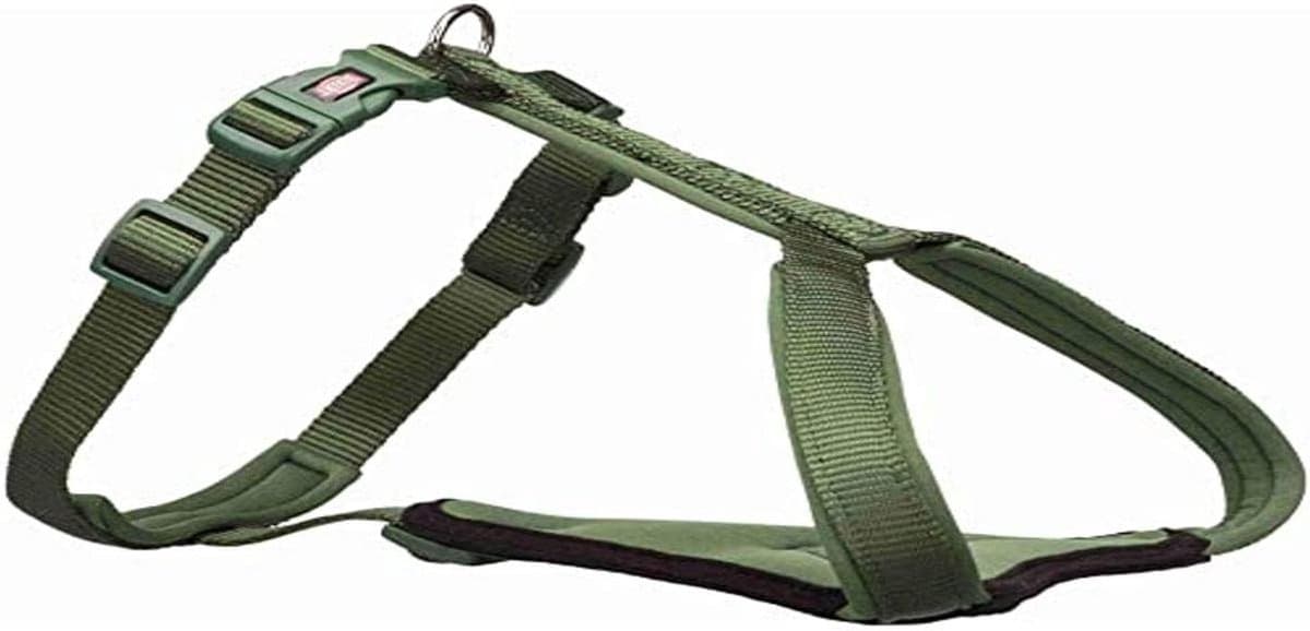 Hondenharnas - Honden tuigje - Comfortabele Wandelingen - Volledig Gevoerd - 70-85 cm - Ijsgroen