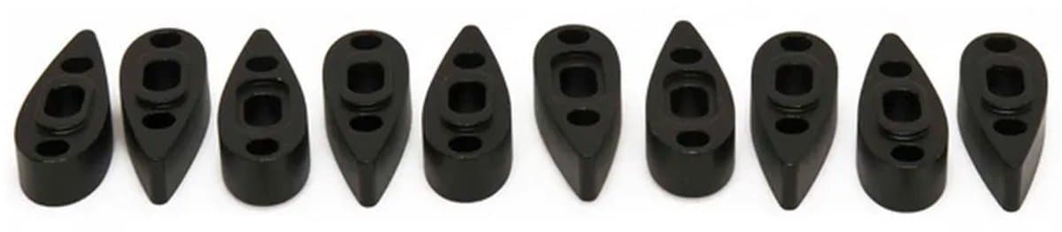 Pro Missile Evo Afstandhouders 20 Eenheden Zwart 5 mm