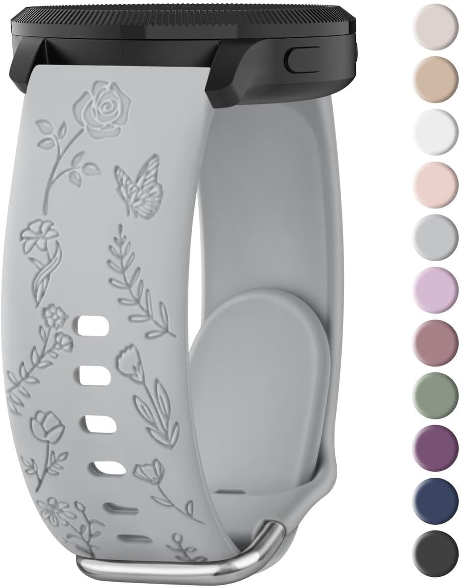 NTHProducts - Garmin Bracelet - Silicone Armband - Comfortabel en Duurzaam - 20mm - Vervangband voor Venu/Sq - Geschikt voor Sport en Vrije Tijd - Uniseks