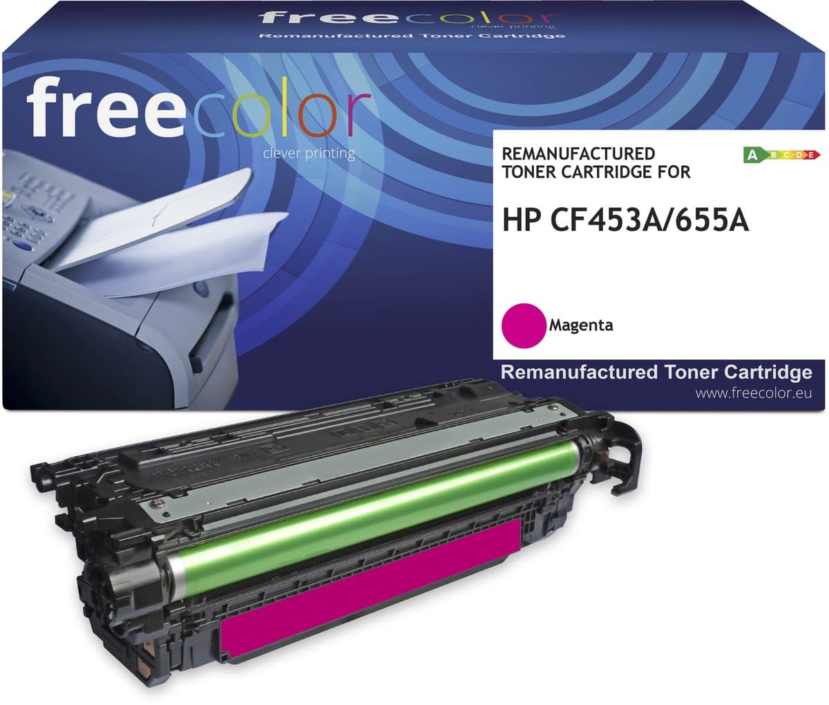 HP CF453A - toner FREECOLOR - Magenta 10500p