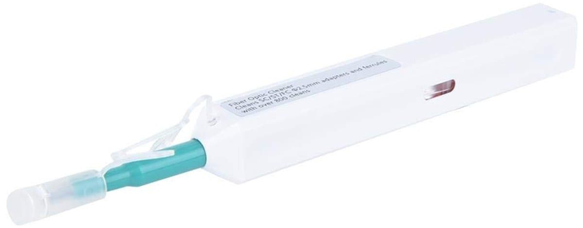 Dailygoods - Dailygoody - fiber optic cleaning pen - universele connector cleaner - microfiber technologie - schoonmaakaccessoire - effectief reinigen - geschikt v