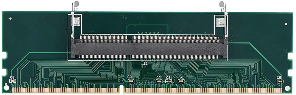 Dailygoods - DDR3 Laptop RAM Geheugenmodule - SO-DIMM 204 tot 240 P Converteren - Desktop DIMM Socket - Compatibiliteit - Geheugenupgrade