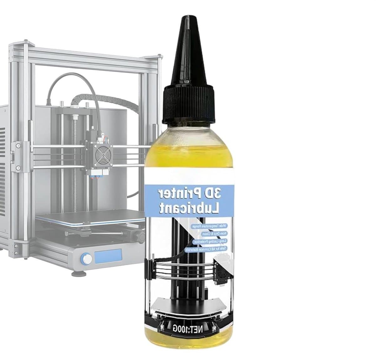 3D Printer Smeervet - Printer Smeerolie - Soepel Printen - Stofwerende Smering - 100g - Wit
