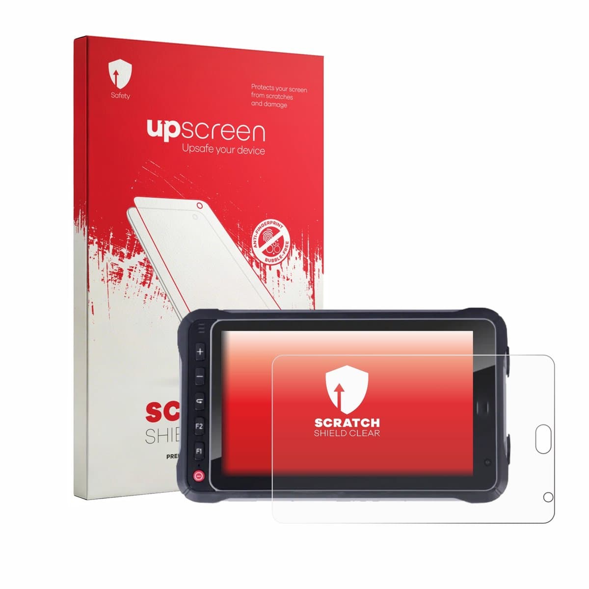 upscreen - Screenprotector voor Hugerock X72 - Folie Beschermfolie transparant
