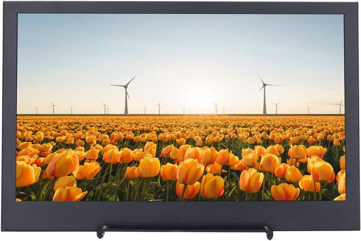 Draagbaar Scherm - Extern Monitor - Werk en Gaming - HDR IPS Paneel - 116 Inch - Zwart