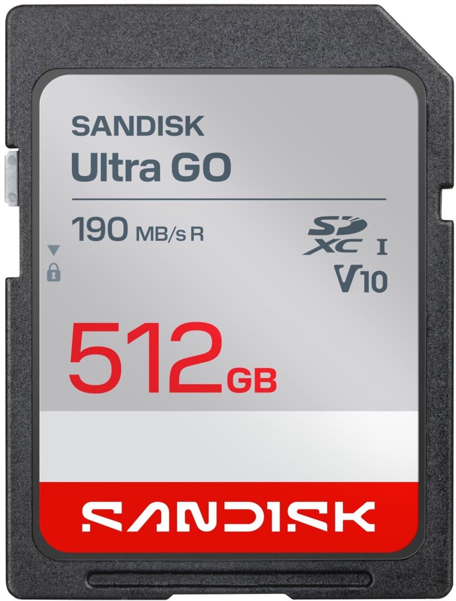 SANDISK Ultra GO SDXC 512GB