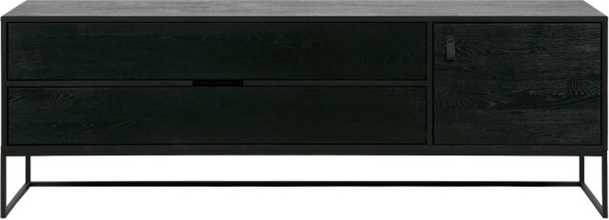 WOOOD Silas Tv Meubel - Essen - Blacknight - 60x180x44