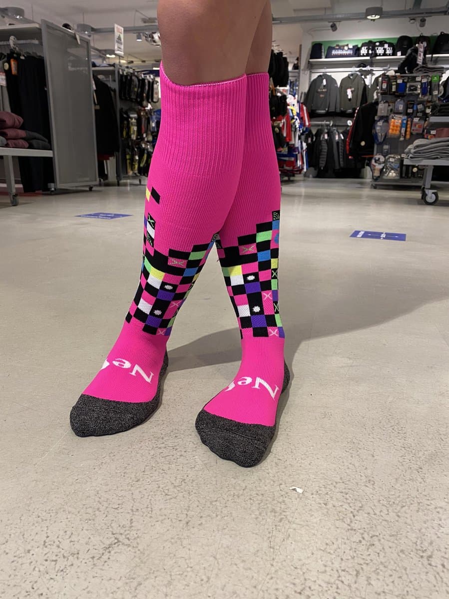 NeS Musica Roze - Hockeykousen - Funkousen - Sportkousen - Voetbalsokken