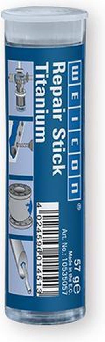 WEICON Reparatiestift Titanium – 57 g – epoxylisthars