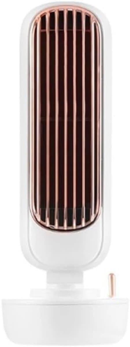 DYNA® Ventilator toren - Ventilator staand - Torenventilator - Wit - 19cm x 19cm x 44cm
