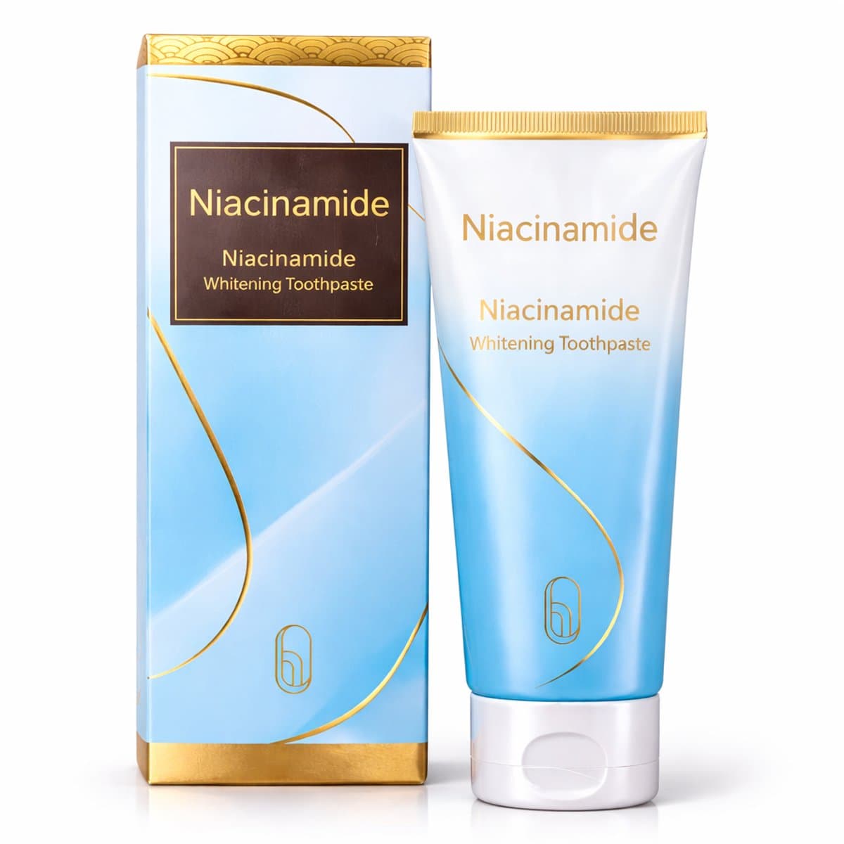 Niacinamide Whitening Tandpasta – Teeth Whitening Toothpaste – Wittere Tanden – Fresh Mint – 100g