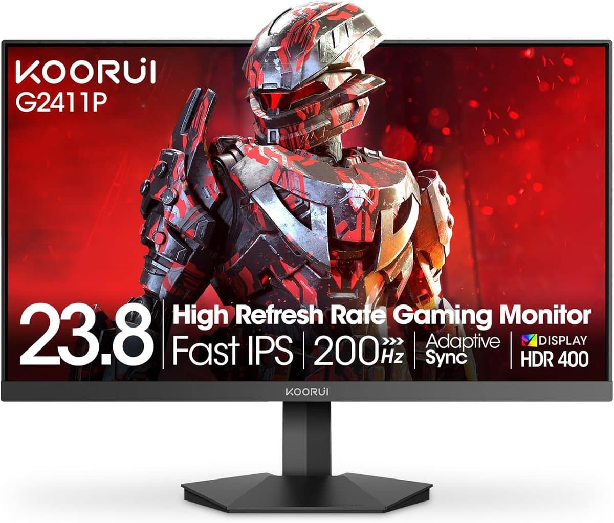 24 Inch Gaming Monitor 200Hz IPS Full-HD 1ms Adaptive Sync VESA