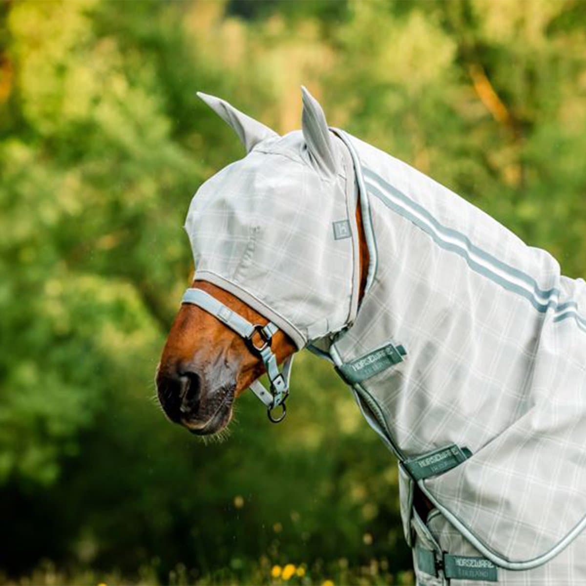 HORSEWARE NEWMARKET VLIEGENMASKER Grijs