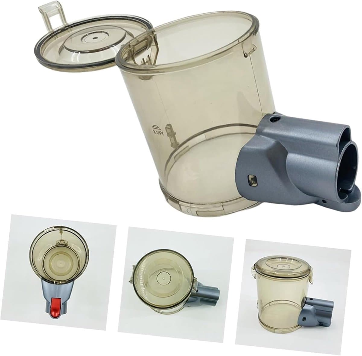 Stofzuiger Bak - Reserve Container - Efficiënte Stofopvang - Gemakkelijk Leegbaar - 06L Capaciteit - Universeel