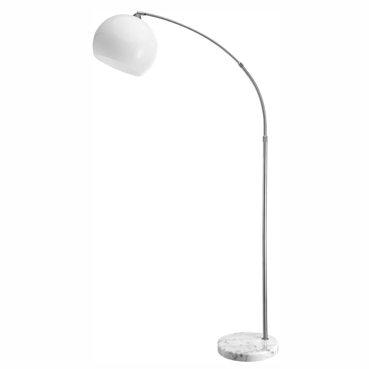 Florixa® Booglamp - Woonkamer Booglamp - Eetkamer Booglamp - Wit - 30cm x 30cm x 220cm