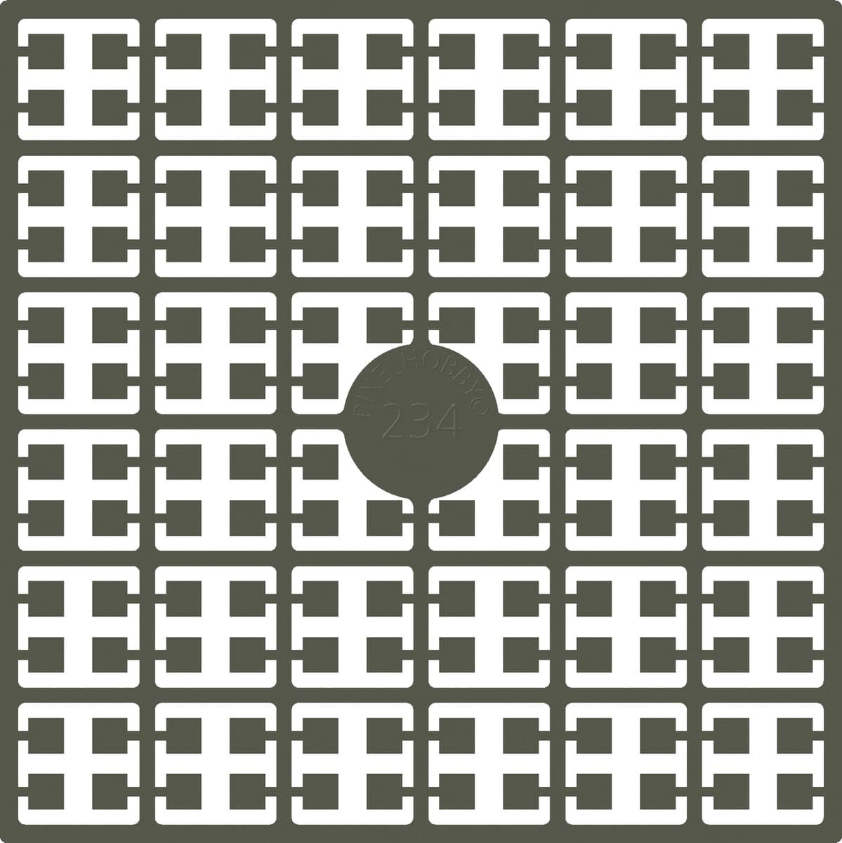 Pixelmatje (5 stuks) Nr. 234